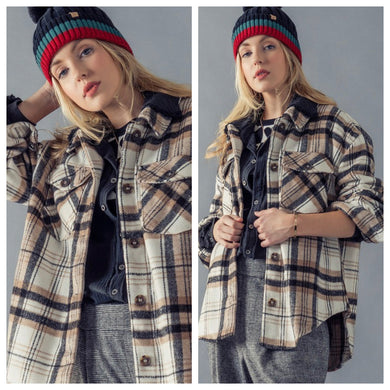 Molly Plaid Shacket