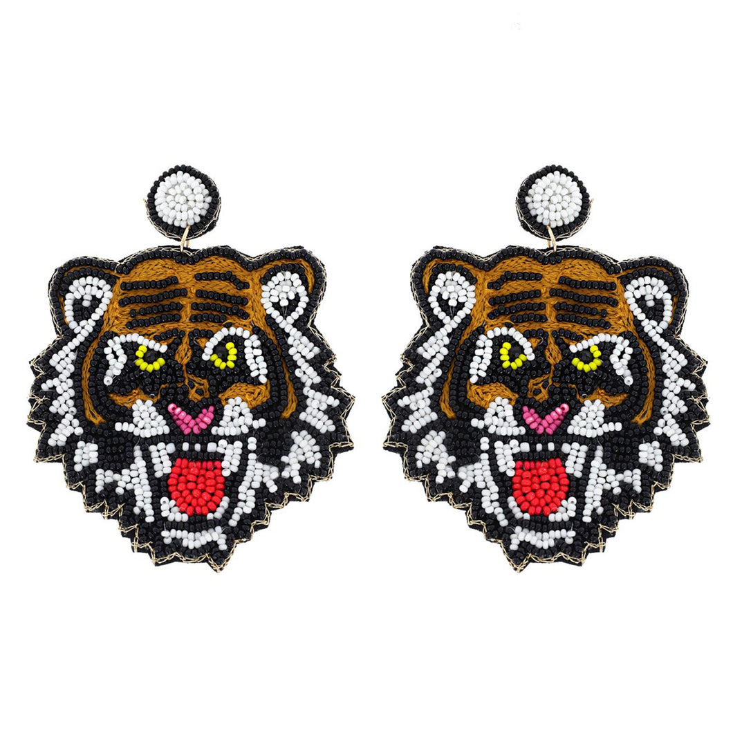 Go Tigers Earrings