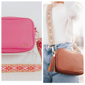 Willow Cross-Body Hot Pink