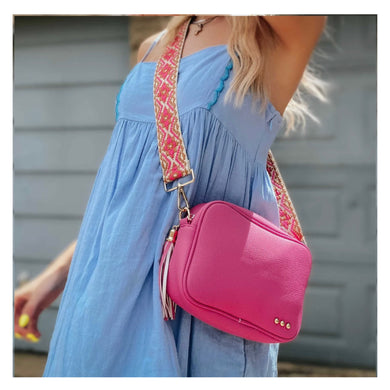 Willow Cross-Body Hot Pink