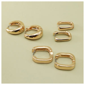 Gold Hoop Set