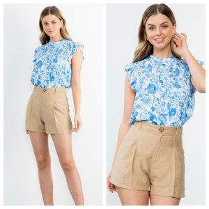 Flowers All Over Top