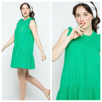 Pretty in Green Dress