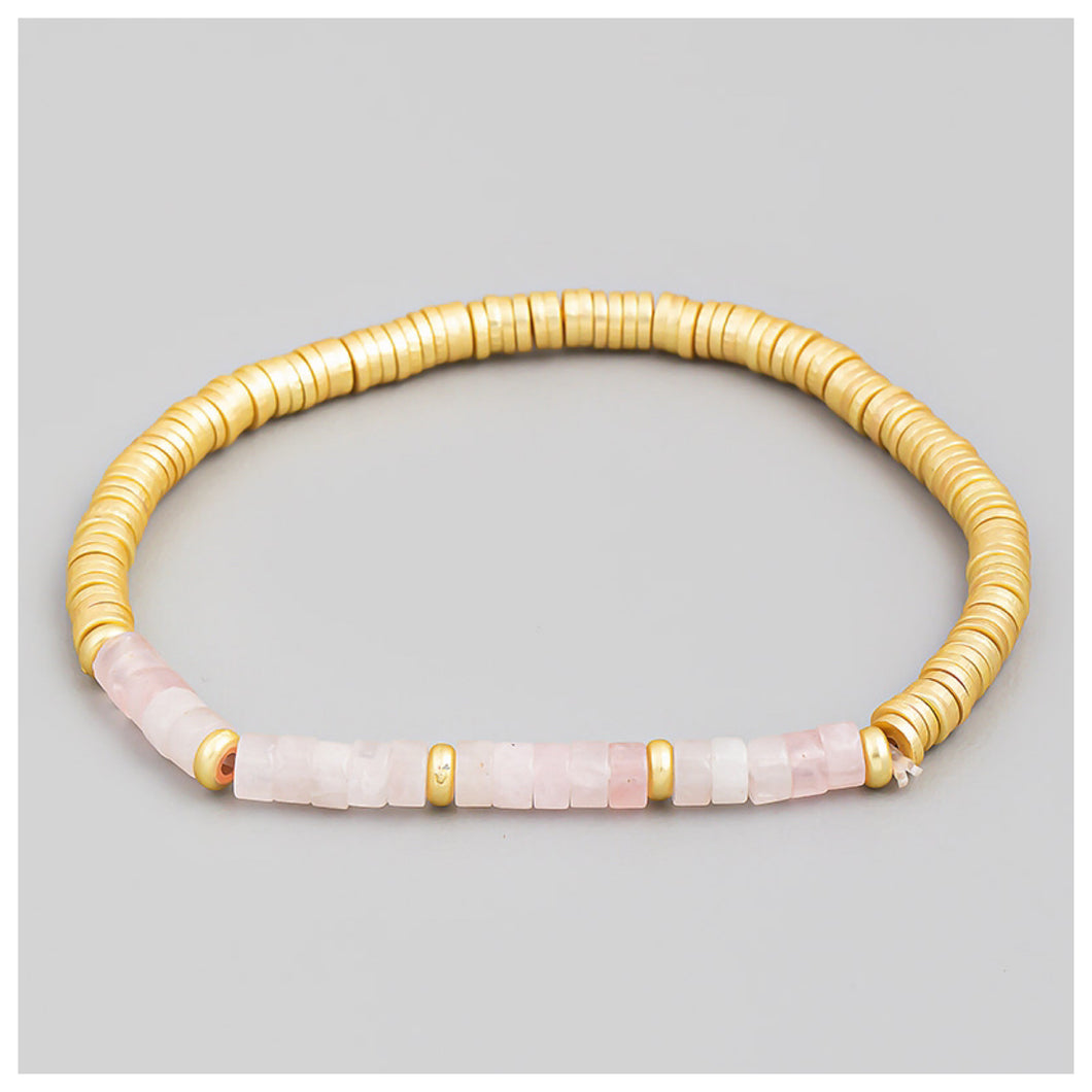 Rose Quartz Delicate Bracelet
