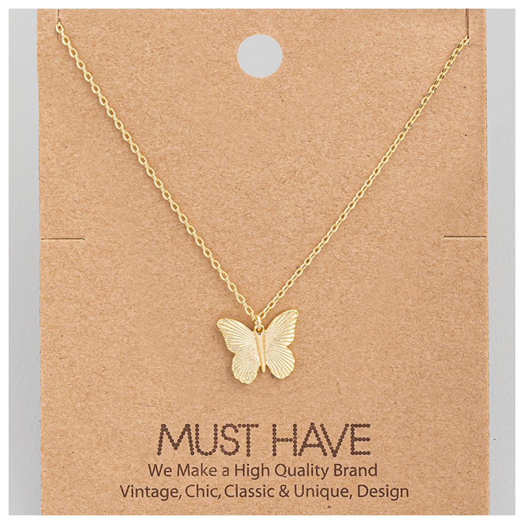 Butterfly Take Me Away Necklace