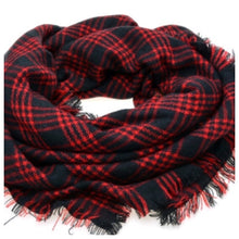 Back To School Girl Plaid Scarf
