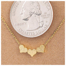 Triple Heart Necklace