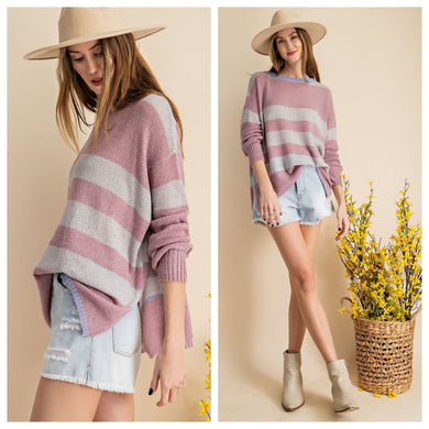 Hailey Stripe Sweater