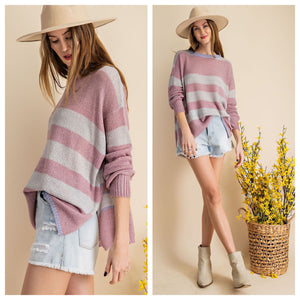 Hailey Stripe Sweater