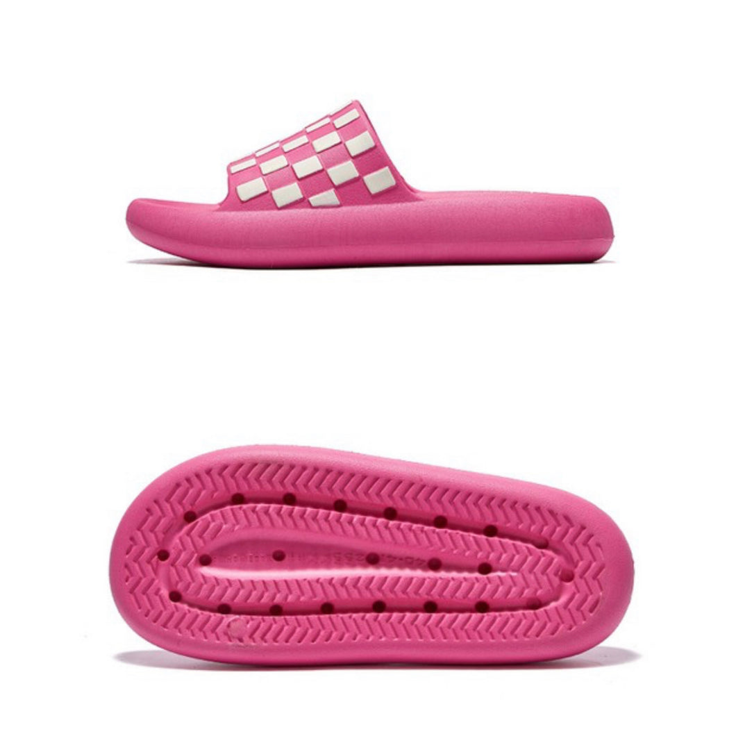 Retro Cushion Slides Pink