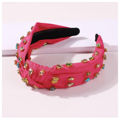 Bling Bling Headband Hot Pink