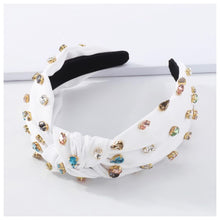 Bling Bling Headband White